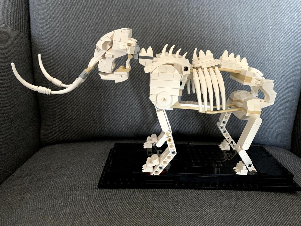 Lego Mammoth fossil