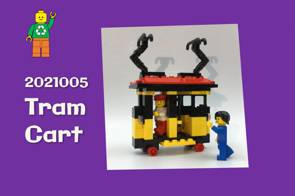 Lego Tram cart