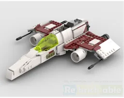 75432 E-wing and stand