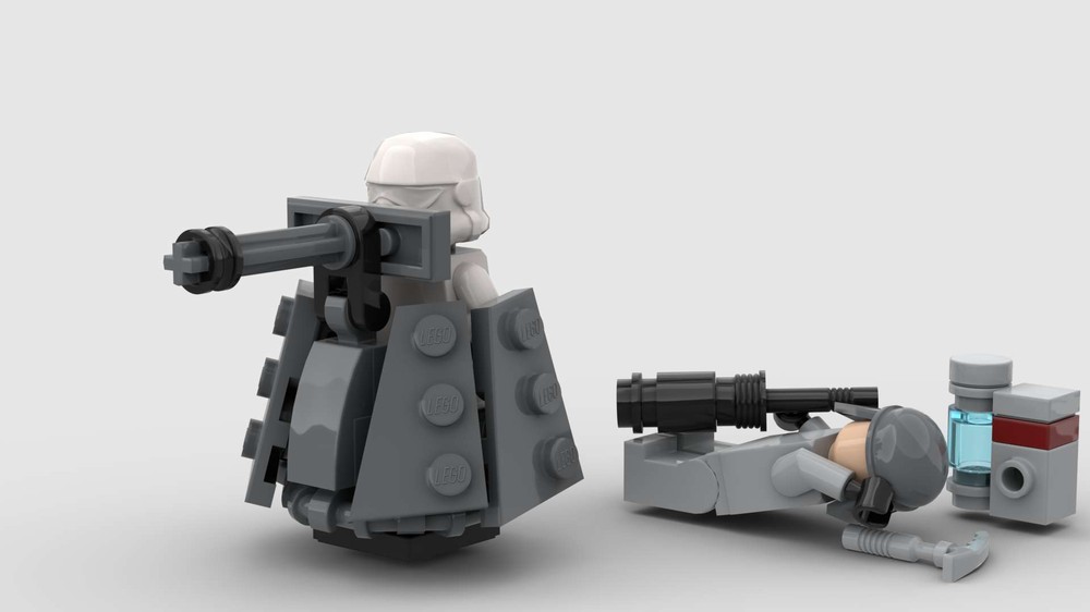 Lego Battlefront Laser Turret Beam Cannon and Equipment