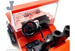 Red 4x4 Jeep