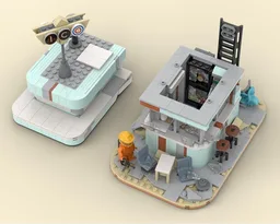 A derelict snack bar.io