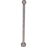Lego Duplo Flagpole / Antenna 1 x 9 / Pearl Light Gray