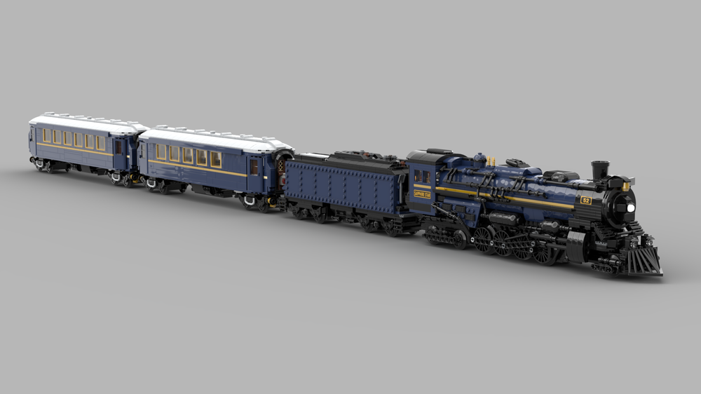 Lego Orient Express meets Pere Marquette 1225