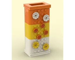 Brick Vase Tricolore