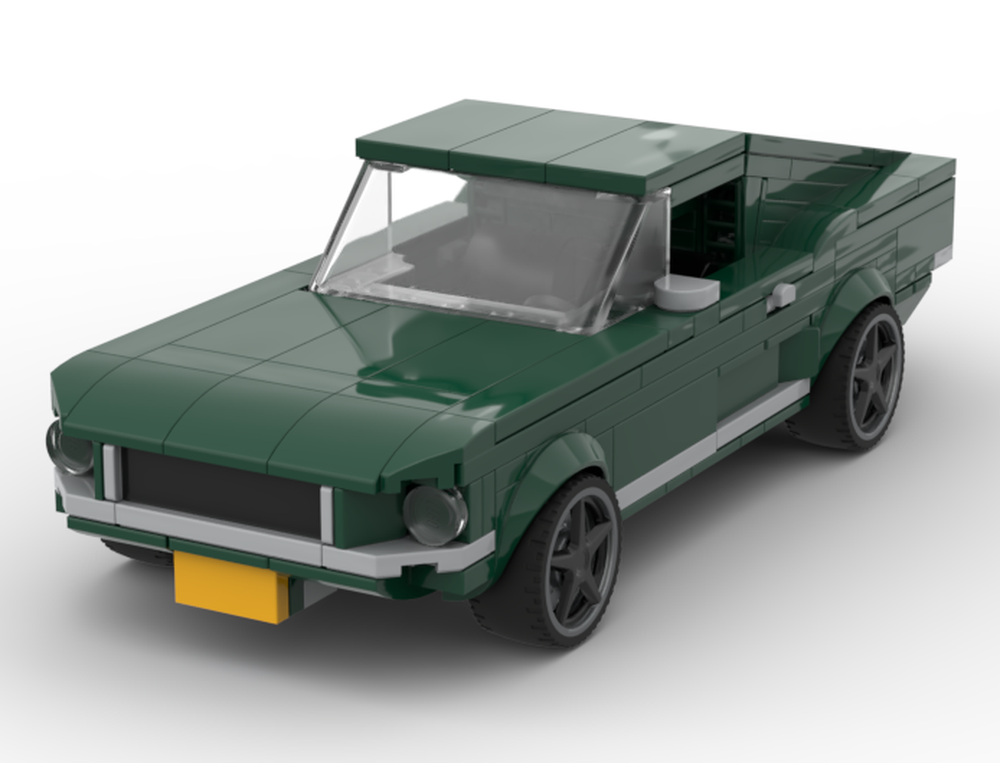 Lego 1968 Ford Mustang (from Bullitt)