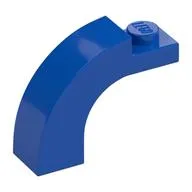 Brick Arch 1 x 3 x 2 Curved Top / Blue