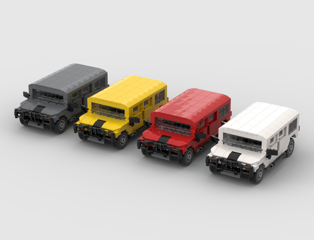 Lego Hummer H1 - 4 pack