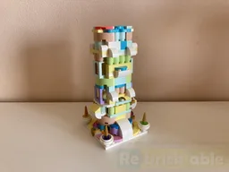Unicorn Castle Vase