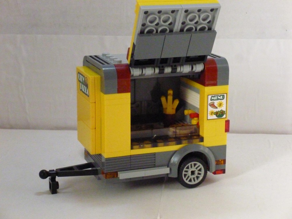 Lego Pizza Van Trailer