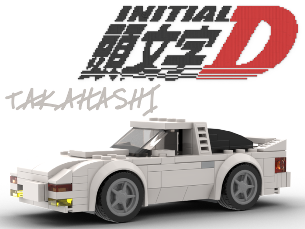 Lego Initial D Ryosuke Mazda RX-7 FC3S SAVANNA