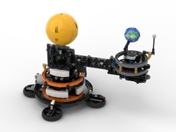 Planet Earth and Moon in Orbit motorization modification