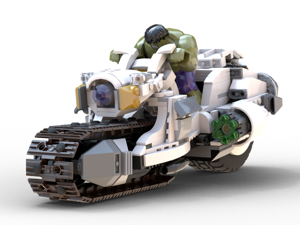 Lego Hulk Bike | Ninjago Ride vs Marvel Avengers
