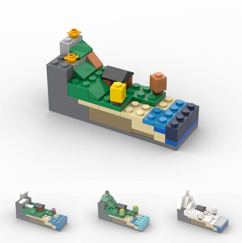 Lego Four Season Hut - Autumn