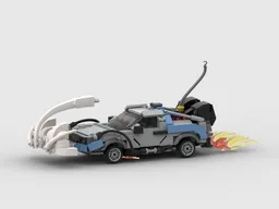 DeLorean BTTF - 8 stud wide