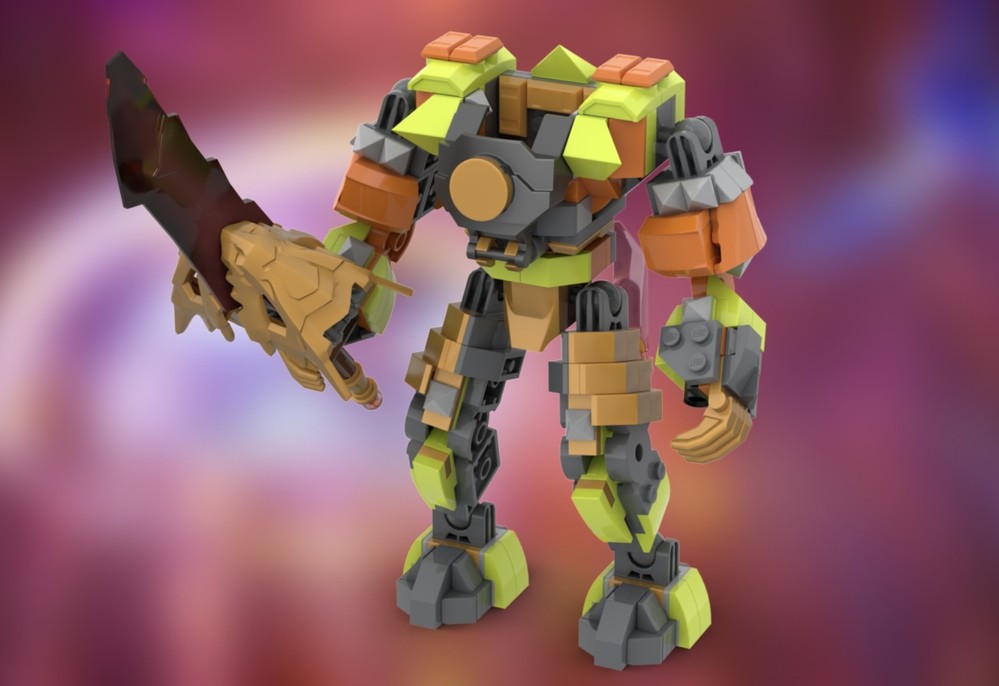 Lego Frak's Elemental Quake Mech