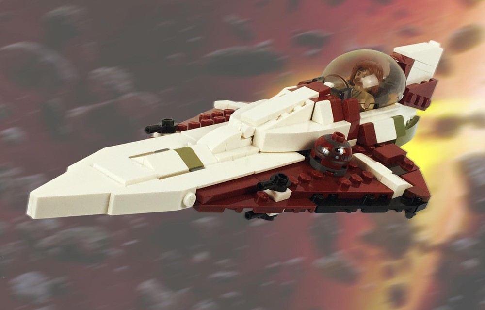 Lego Delta 7 Aethersprite Starfighter