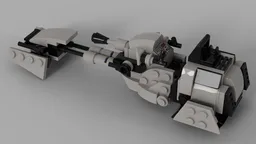 614 Ava speeder bike (white)