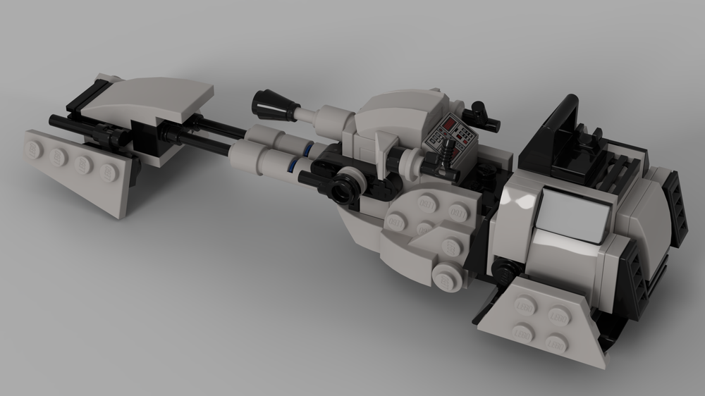 Lego 614 Ava speeder bike (white)