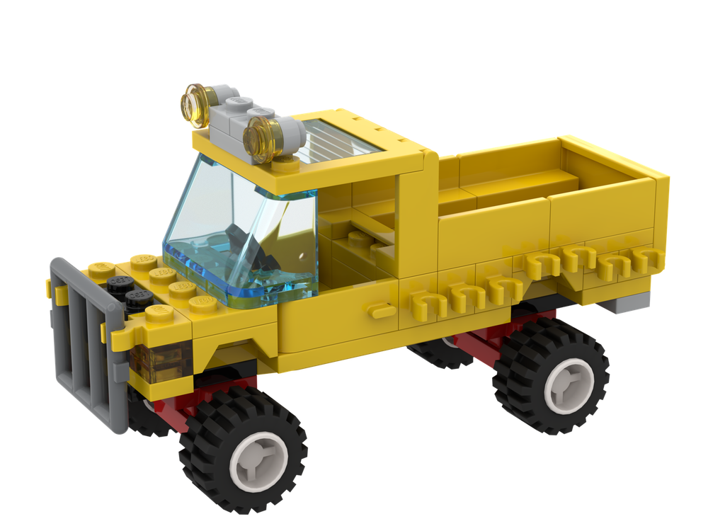 Lego 4x4 Long Wheelbase Single Cab Utility