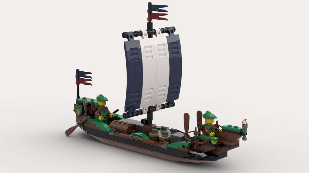 Lego Forestmen Trading Ship