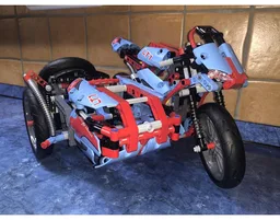 42036 Motorcycle with Sidecar