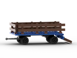 Double-axle Trailer for Blue Tractor