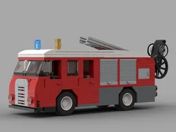 Fire Brigade Vintage Style Pump Escape