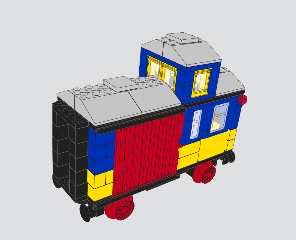 Lego Postal Caboose