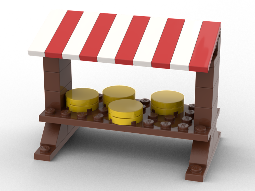 Lego Alkmaar Cheese market | Market stall