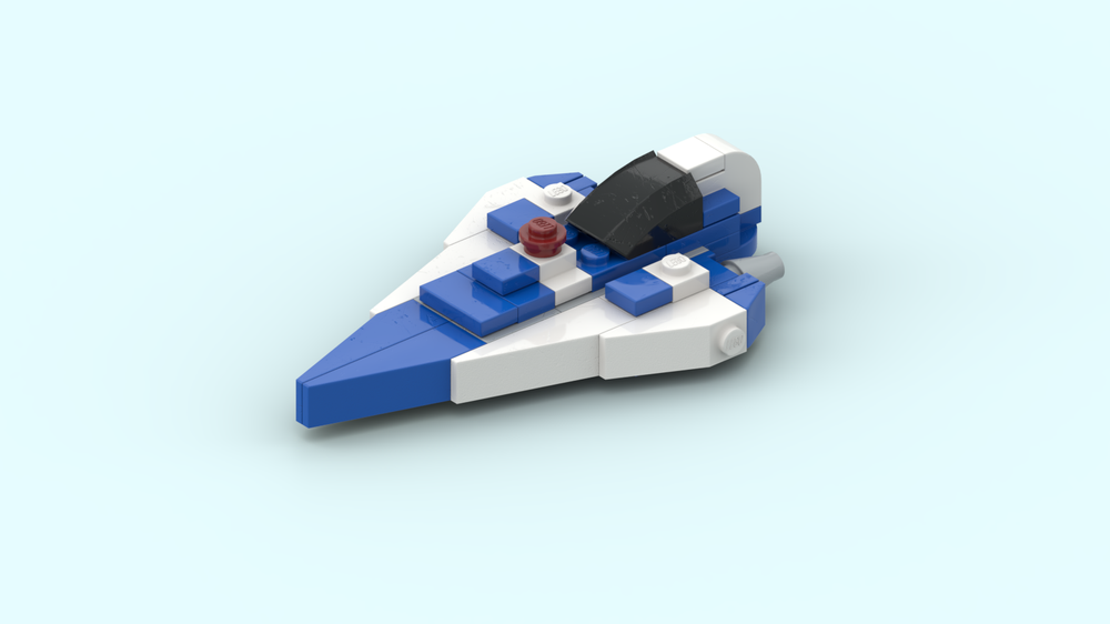 Lego Mini Plo-Koon's starfighter