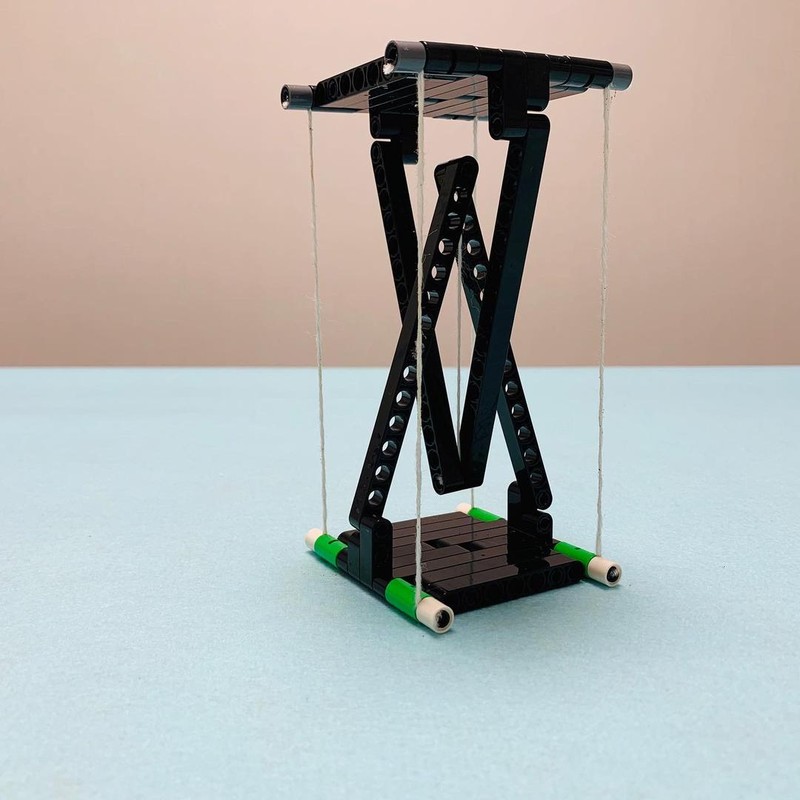 Lego Tensegrity Structure with technic bricks
