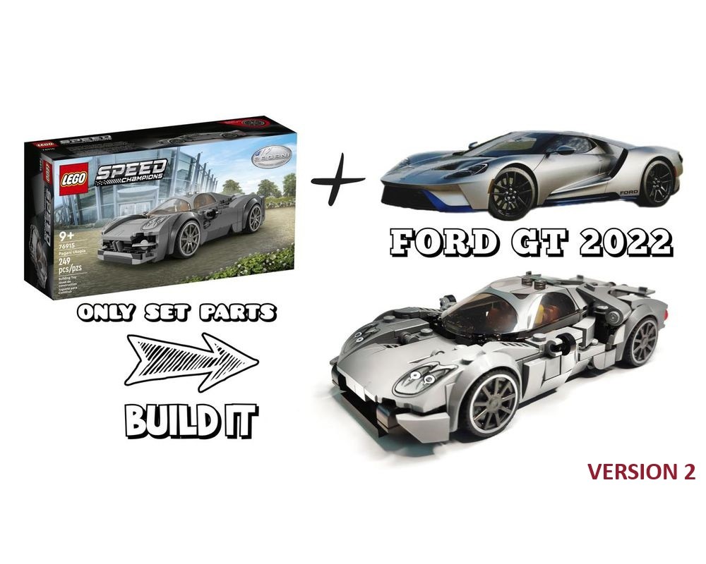 Lego 76915 Ford GT 2022 Second Version