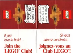 1993 Insert - LEGO Club - Canadian (821045)