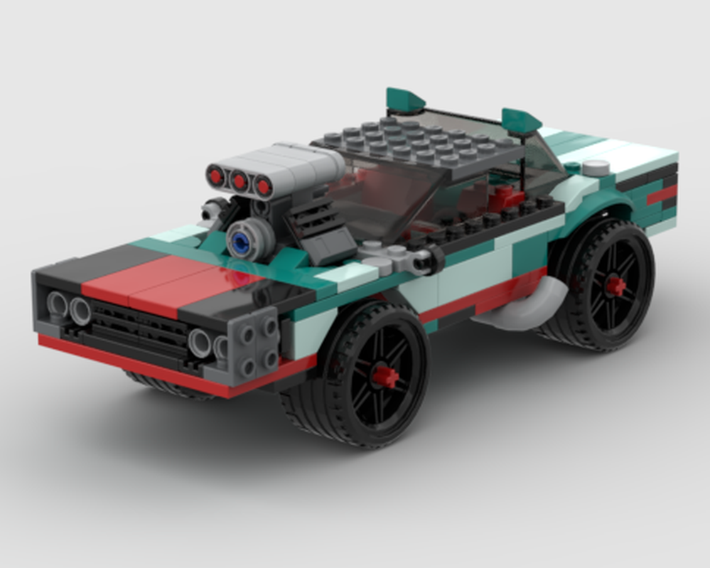 Lego 1970 dodge charger - 31127 Creator Street Racer B-model