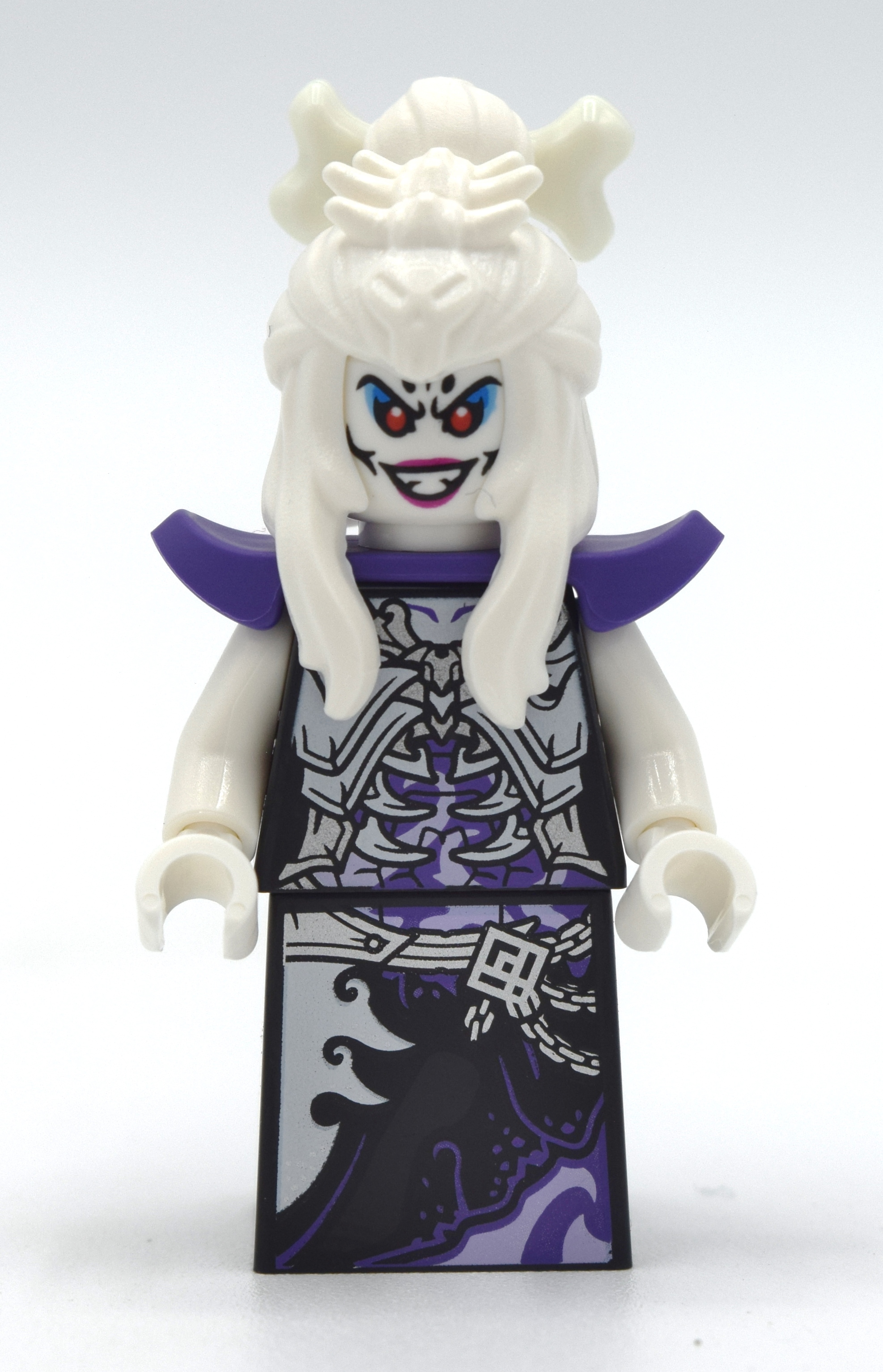 Lego White Bone Demon - Glow In The Dark Bone