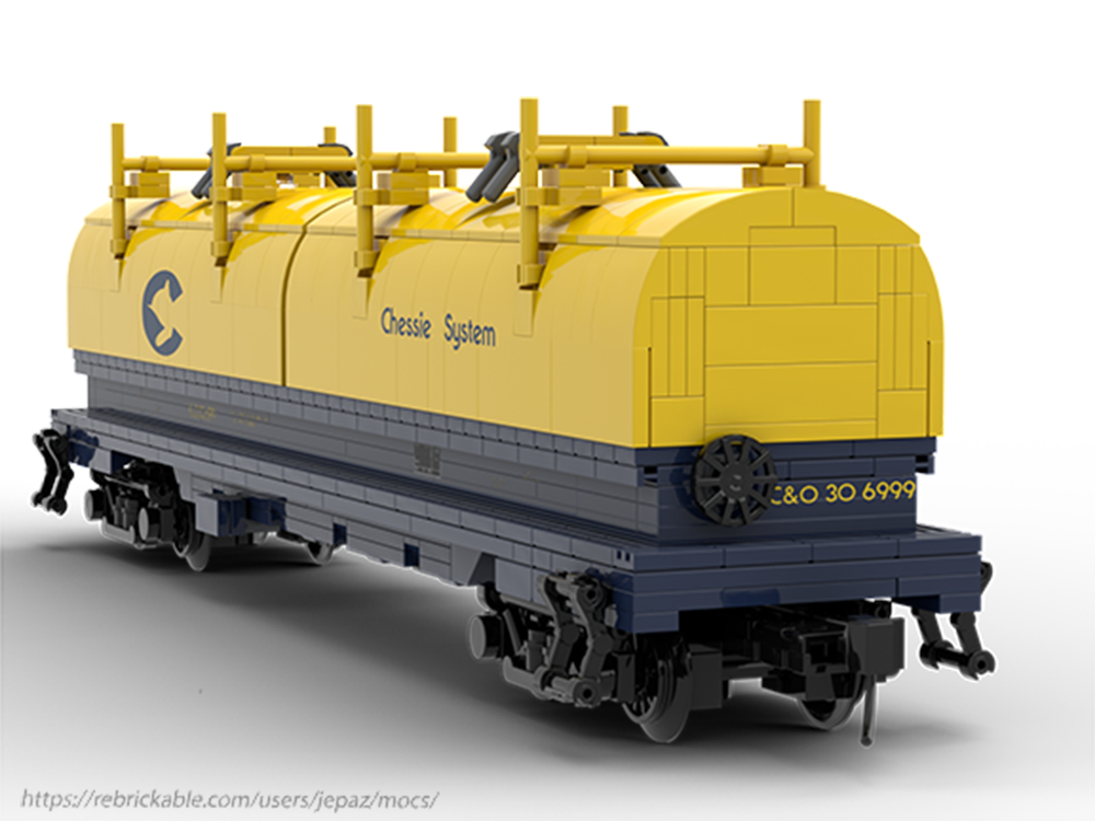 Lego Coil Car C&O
