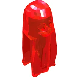 Costume Ghost Shroud / Trans-Red