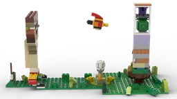 LEGO Angry Birds Classic: Magma Bird VS Screen Pig Starter MOC