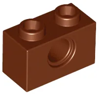 Technic Brick 1 x 2 [1 Pin Hole]