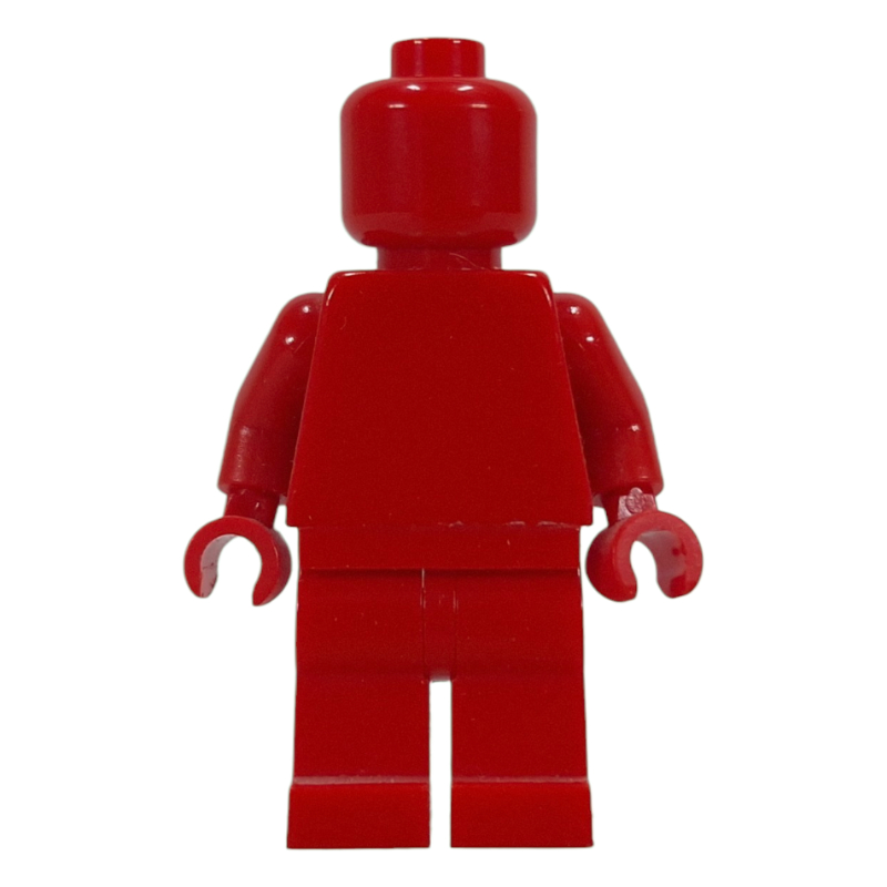Lego Monochrome Red, 28621 Head