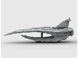 Leviathan Interdictor-Class Cruiser Alternate Build Using Set 75394