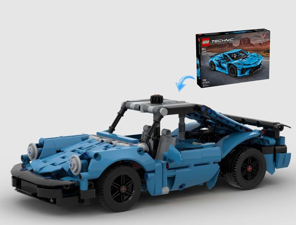 Lego Porsche 911 42217 Alternate Build