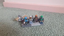 Custom Mandalorian Battle Pack Display Stand/Speeder Bike