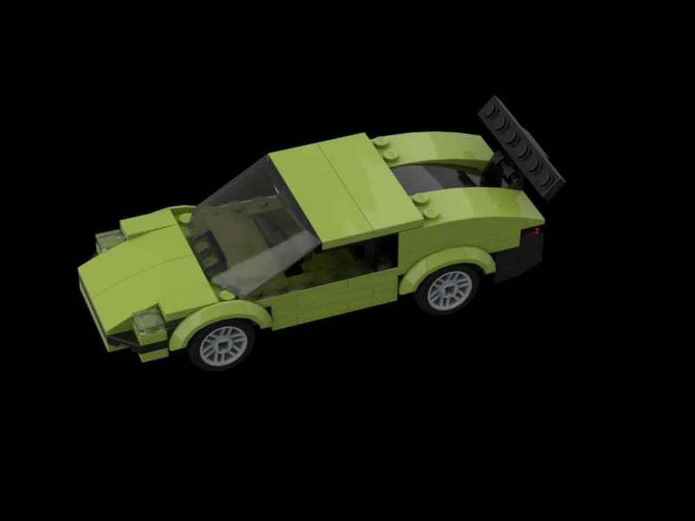 Lego sportcar green