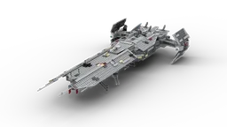 Helldivers 2 Super Destroyer - 7965 Millennium-Falcon alt build