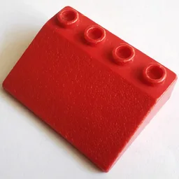 Minitalia Slope 33° 3 x 4 with Bottom X Supports / Red
