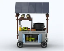 Hawker Push Cart