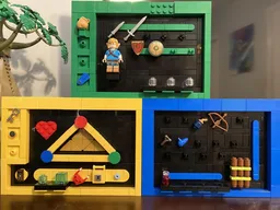 Zelda Link's Inventory Display Build