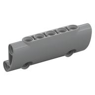 Lego Technic Panel Curved 7 x 3 with 2 Pin Holes through Panel Surface / Light Bluish Gray